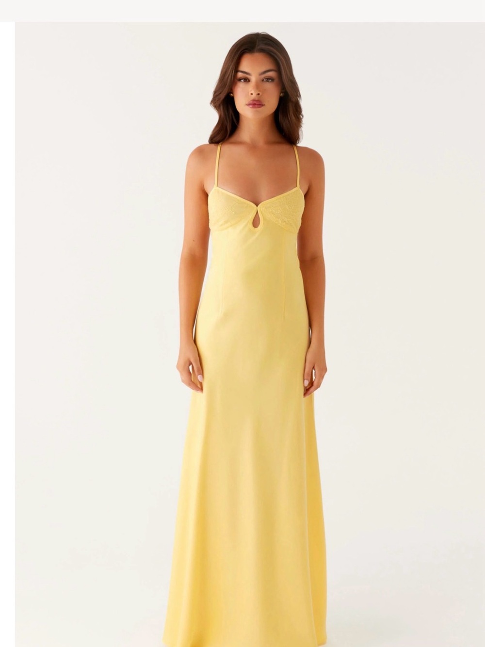 Peppermayo Joanie Maxi Yellow Dress